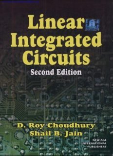 Linear Integrated Circuit 2nd Edition – D. Roy Choudhary