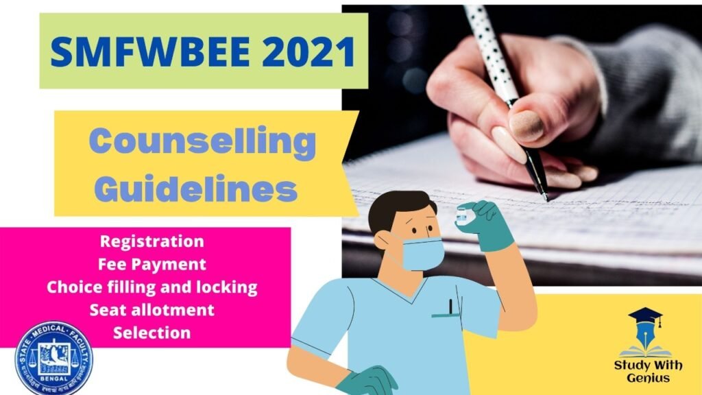 SMFWBEE Counselling Guidelines 2021 | Paramedical Counselling West Bengal in 2021