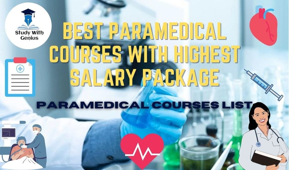 BEST PARAMEDICAL COURSES